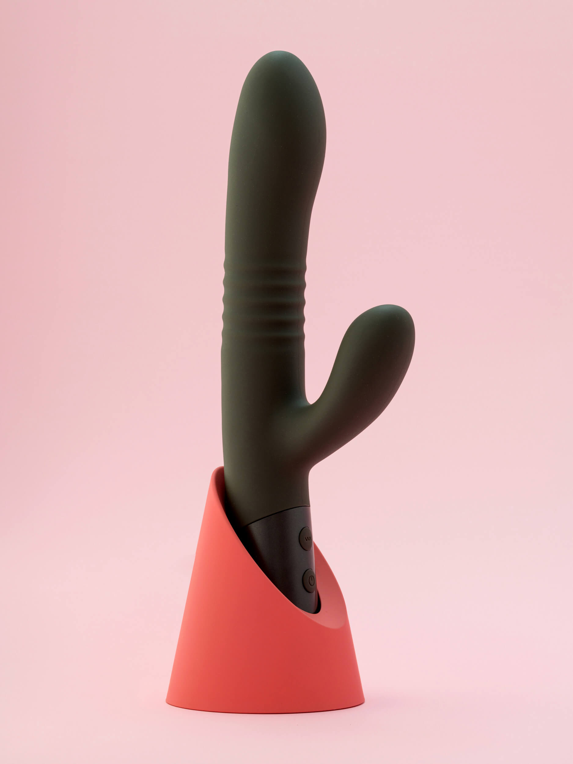 Hailey Vibrator Telescopic Negru